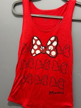 Disney Parks Studded Mini Mouse Racerback Top - XS